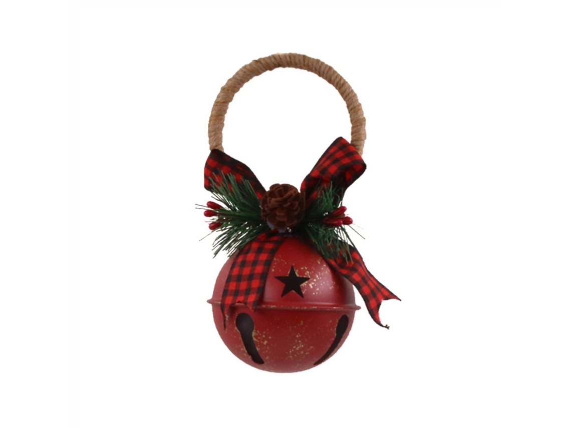 Pack de 4 Decoração Natalícia Rústica com Peso Dimensional LAXISCREED