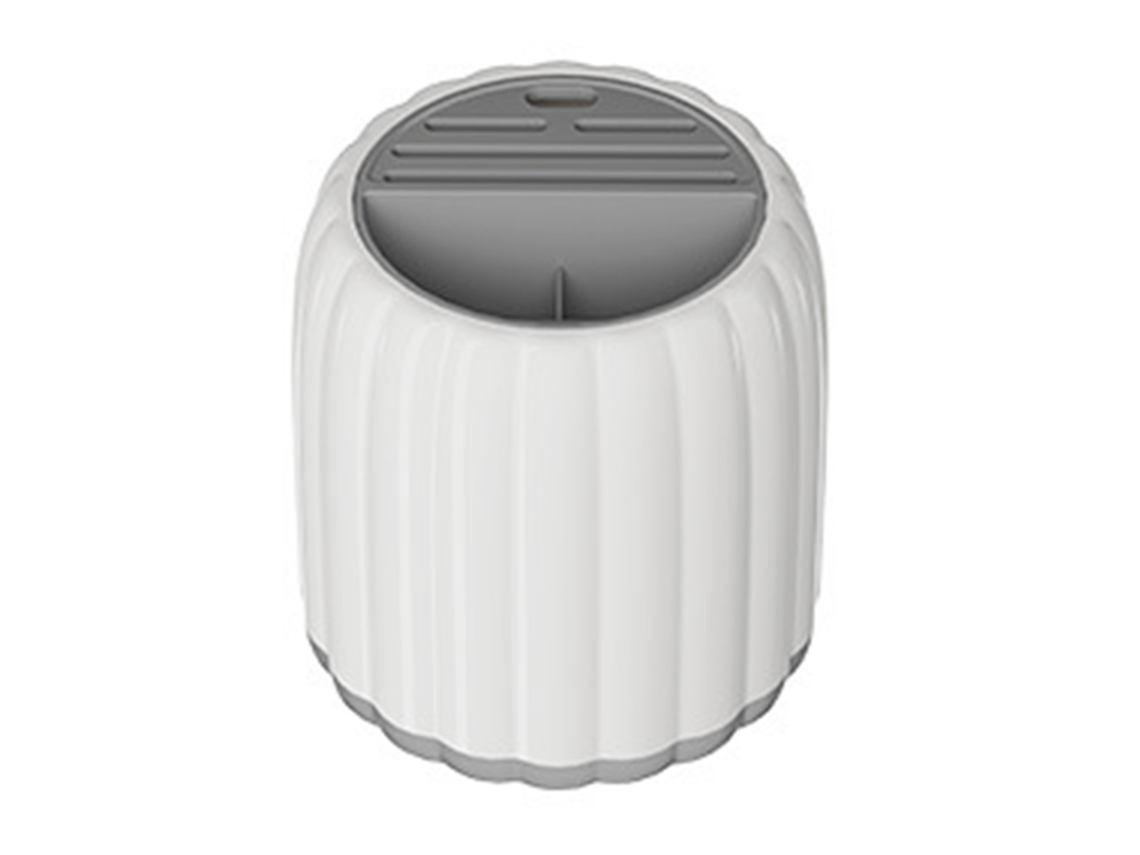 Porta facas Rotativo 360 Graus Branco S/MARCA