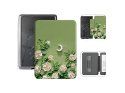 Capa Protetora De E Reader Para Kobo Libra Colour N428/kobo Libra 2 N418 7 Polegadas (rosa Branca)