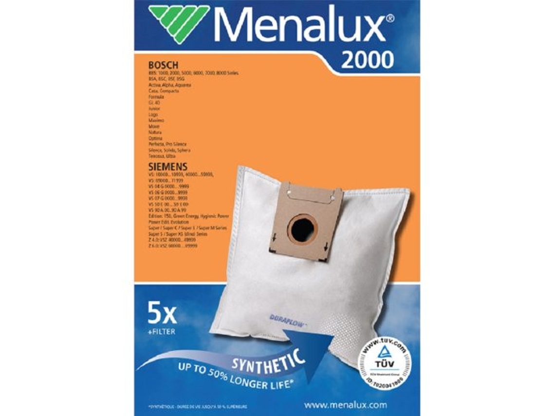 Saco Aspirador MENALUX 2000