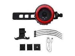 Lanterna Traseira Inteligente Para Bicicleta Twooc, Com Luz De Freio Cob Grande Abertura, Canote Selim. -aquaforge