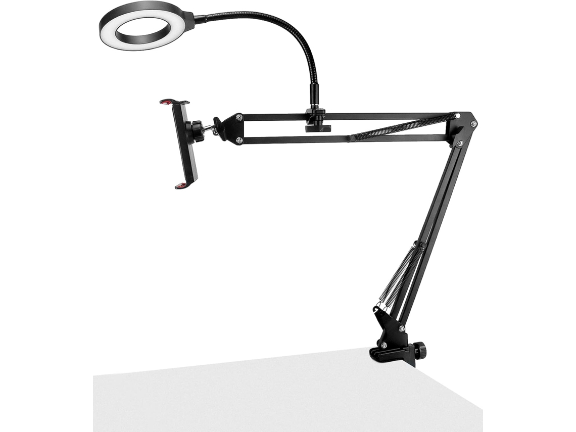 Suporte Para Celular Com Iluminação, Para Gravação E Streaming