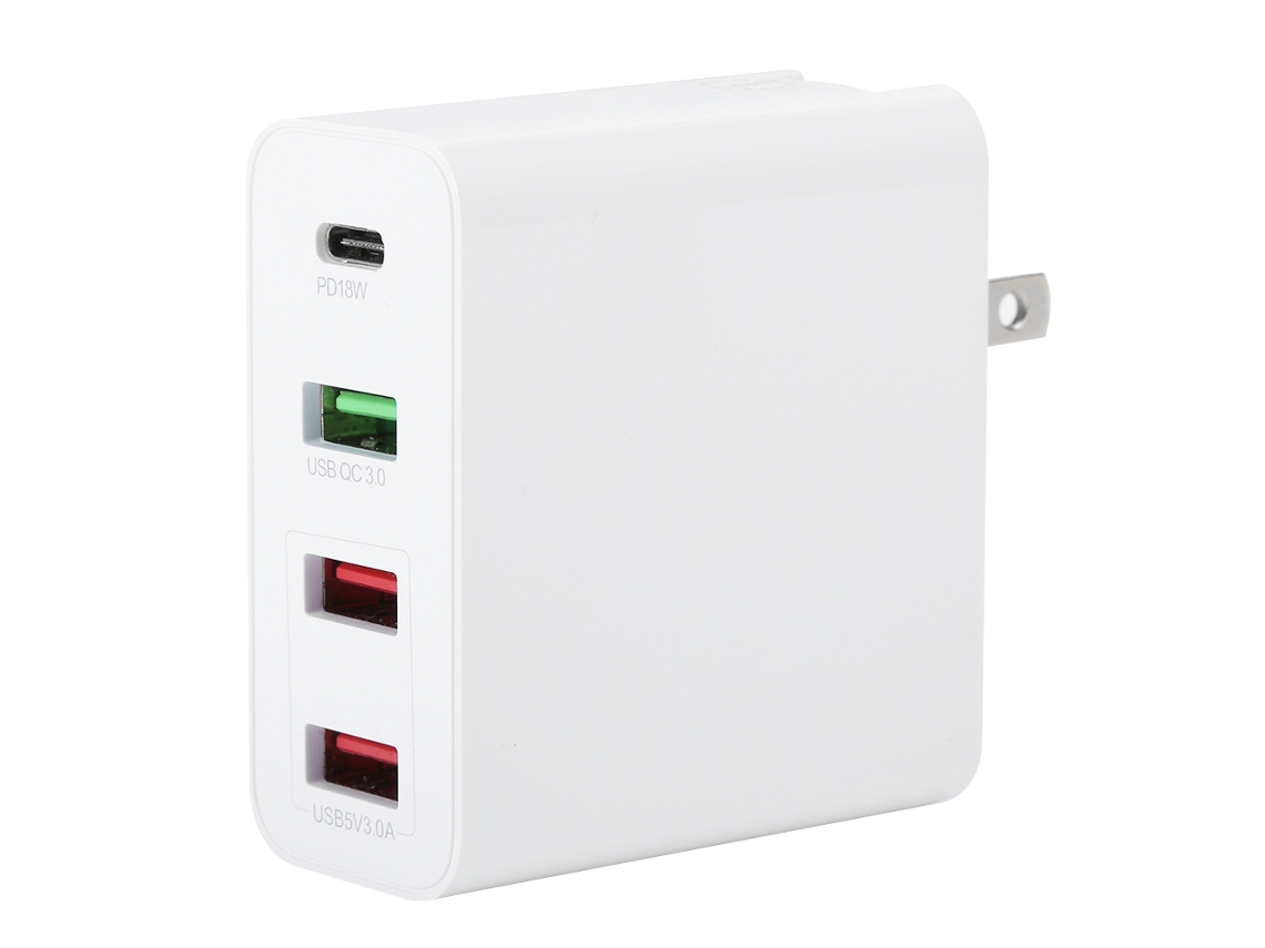 Carregador de Viagem LAXISCREED Pd18w Qc3.0 Multi porta