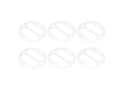 10pcs Junta De Compressor De Ar Alumínio 51mm Placa Metal Cilindro Bomba Acessórios 3p/4p