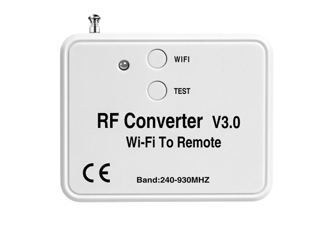 Controle Remoto Wi fi Conversor RF de Radiofrequência para Casa Inteligente 240 930mhz S/MARCA