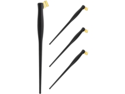 Conjunto De 4 Suportes Angulares Para Canetas De Caligrafia- Suporte Com Ponteira Removível- De Resina