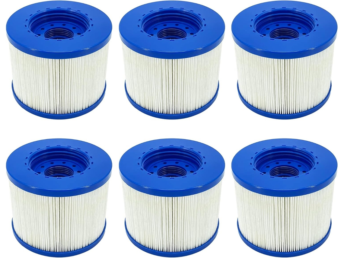 Gdrhvfd |filtro De Spa Aparafusado, Cartucho De Filtro Para Spa Inflável, Para Cosy Spa, Clever Spa, Filtro De Reposição Lumix Para Spa.(6)