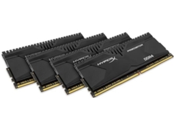 Memória RAM DDR4 KINGSTON Predator (4 x 4 GB - 2666 MHz - CL 13 - Preto) — 4 x 4 GB | 2666 MHz | DDR4
