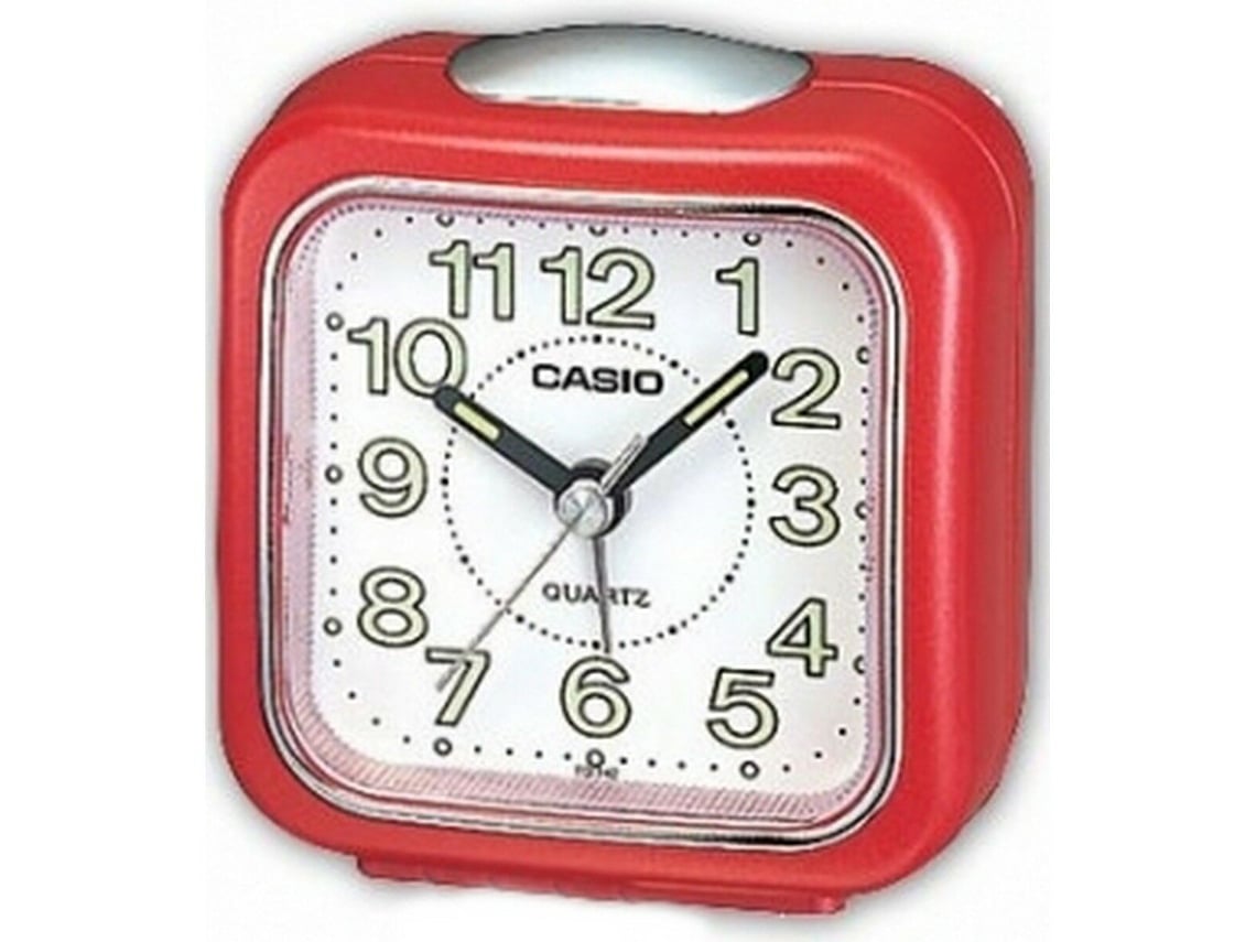 Relógio-Despertador CASIO Tq-142-4Ef Vermelho