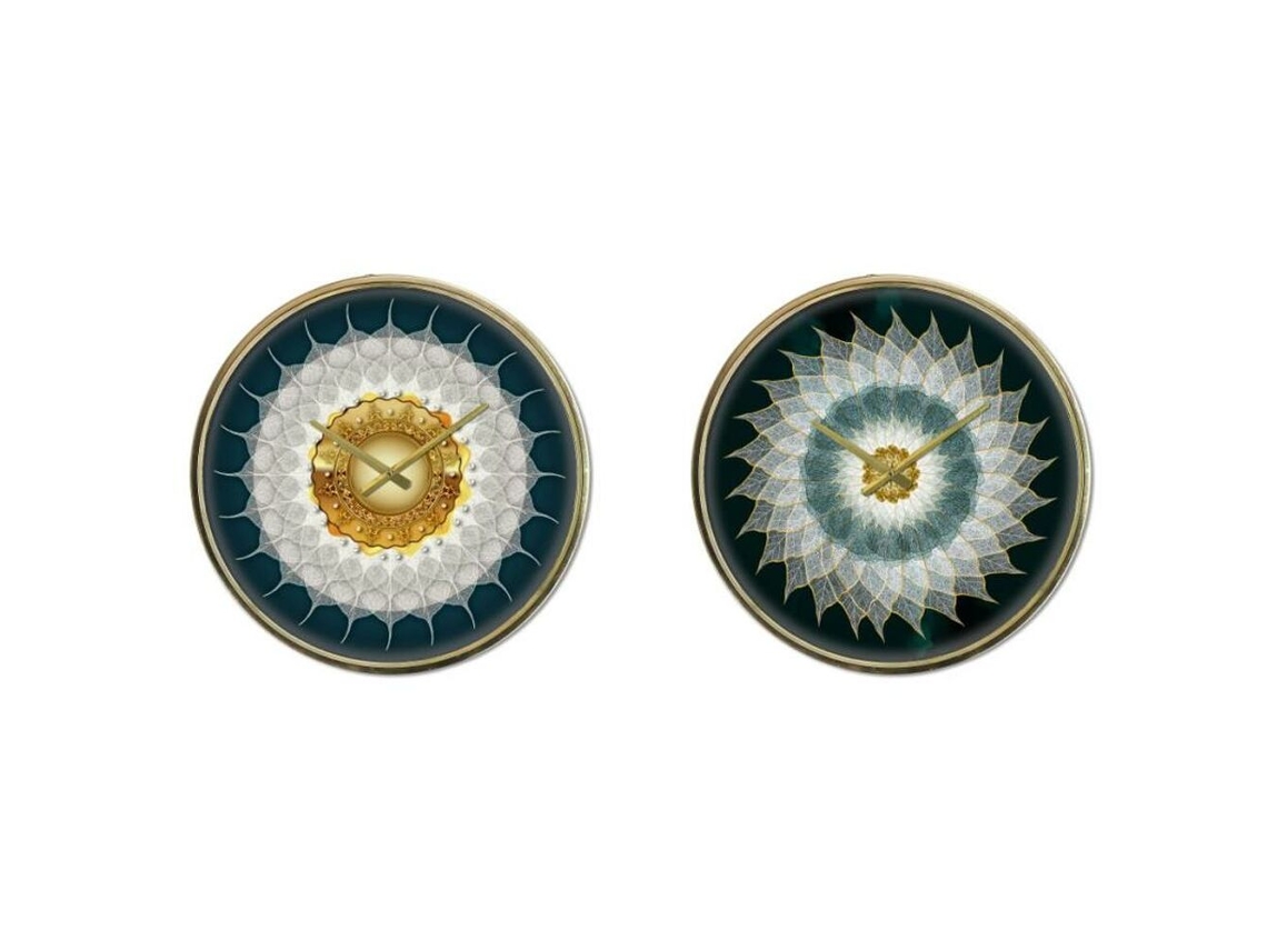 Relógio DKD HOME DECOR (Cristal - Multicor)