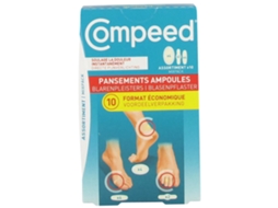 Curativo para Bolhas Médias 3 Tamanhos 10 Curativos COMPEED