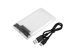 Enclosure Externo Para Ssd Sata De 2,5 Polegadas Com Conector Type C, Case Para Disco Rígido Usb 3.0