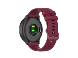 Bracelete Silicone Xadrez Vermelho Vinho para Samsung Gear S3 Classic 22mm XIAOMOYU