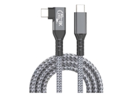 Cabo Usb 4 De 90° 40gbps Usb4 Tipo C Para Dados, 1,5 M Nostalgia88