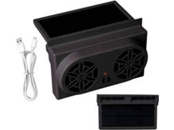 Ventilador Genérico Para Janela De Carro, Ventilador Elétrico Recarregável