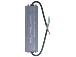Laxiscreed Fonte De Alimentação Led À Prova D'água Ip67, 12v 12.5a, Para Iluminação Exterior