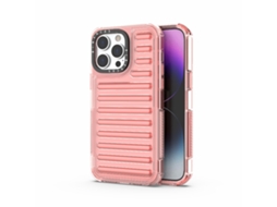 Capa Híbrida Pc Tpu De Alta Transparência Para Iphone 14 Pro Max - Airbag
