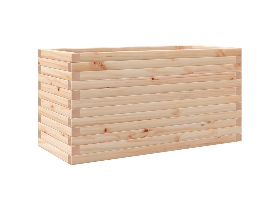 Garden Planter, Garden Planters Vidaxl Marrom Madeira De Pinho (90 X 40 X 45.5 Cm)