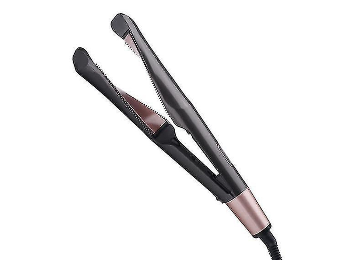 Prancha Alisadora 2 Em 1, Modeladora E Alisadora De Cabelo, Adequada Para Todos Os Tipos De Cabelo, Ouro Rosa Nostalgia88