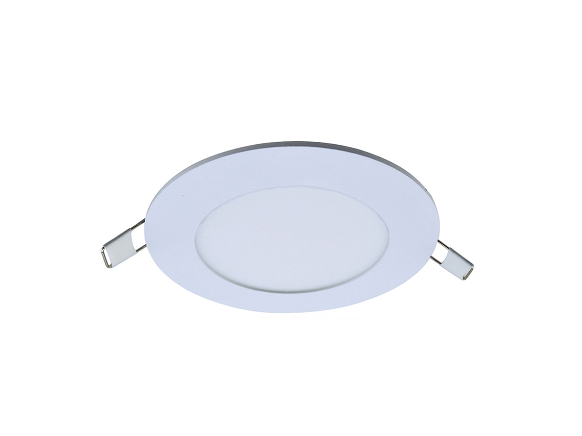 Rebe-lâmpada De Teto Embutida Ultra Fina 6w Led Downlight Redonda Ac85-265v Para Quarto, Sala De Estar, Cafeteria E Decoração Residencial