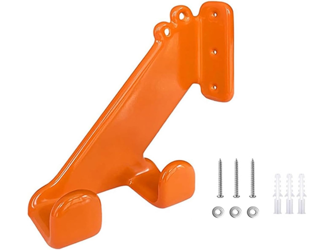 Suporte Prático Guardar Motosserras, Feito De Aço Resistente, Ideal Garagens, Organizando Suas Ferramentas Com