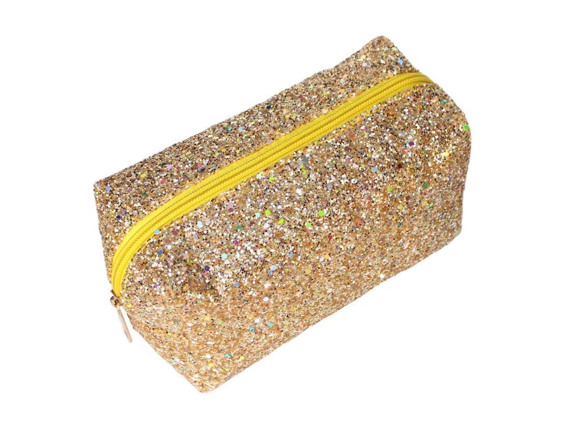 Bolsa de Maquiagem Translúcida, Bolsa de Viagem para Maquiagem Mulheres, Meninas e Homens S/MARCA