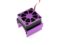 Mali radiador de Motor com Cooler para Carro Controle Remoto Traxxas Trx 4 Trx 6 G63 1/10 Roxo