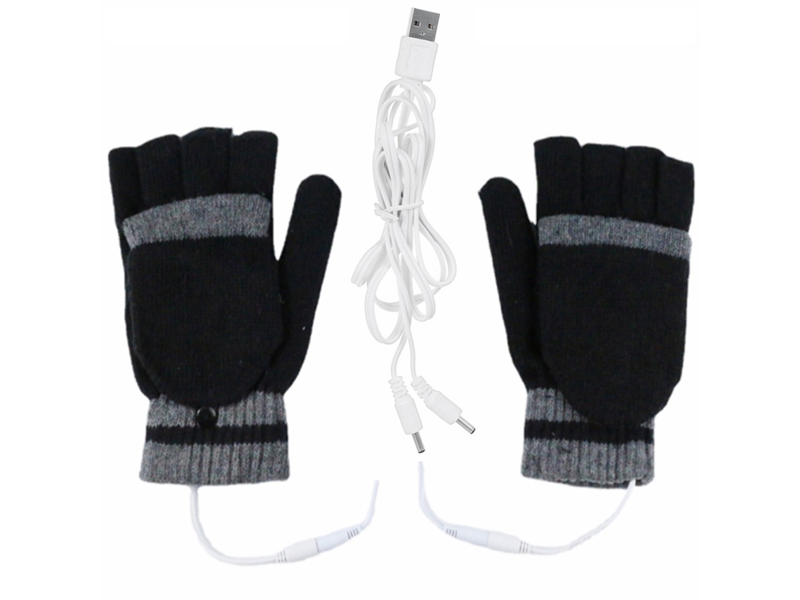 Guantes Aquecidos por Usb para Homens e Mulheres | S/MARCA