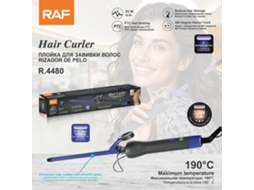 Curling Stick Alisador de Cabelo Talas Cerâmicas Endireitamento Seco e Molhado Duplo Uso Bangs Volumosos Rotação 360° MDUG