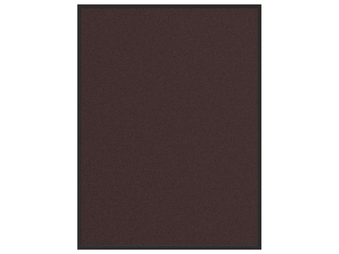 vidaXL Capacho 90x120 cm castanho