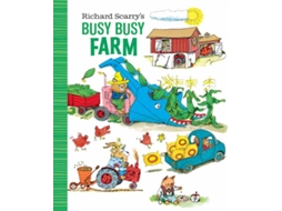 Livro Richard Scarrys Busy Farm de Richard Scarry (Inglês - Capa Dura)