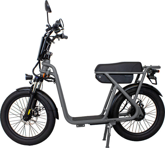 Bicicleta Elétrica sem Pedais WISPEED Wimob Plus (Cinzenta)
