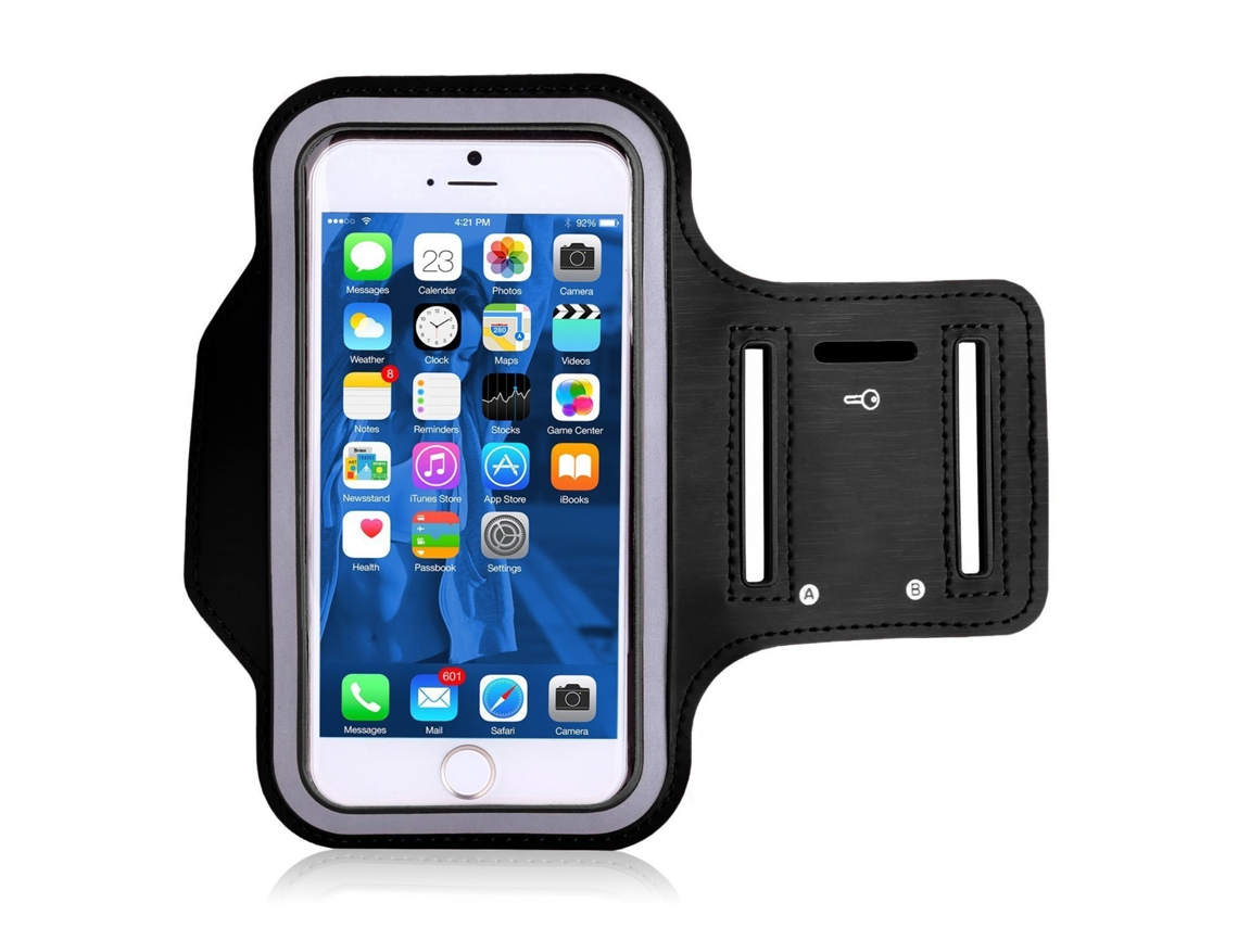 Bolsa De Braço Esportiva Para Atividades Ao Ar Livre Com Tela Sensível Ao Toque Para Celular De 5 Polegadas.