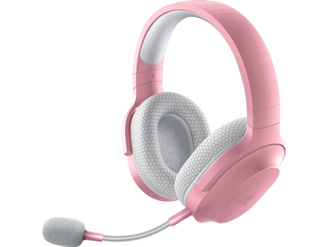 Auscultadores RAZER Barracuda X (Over Ear - Microfone - Noise Canceling - Rosa)