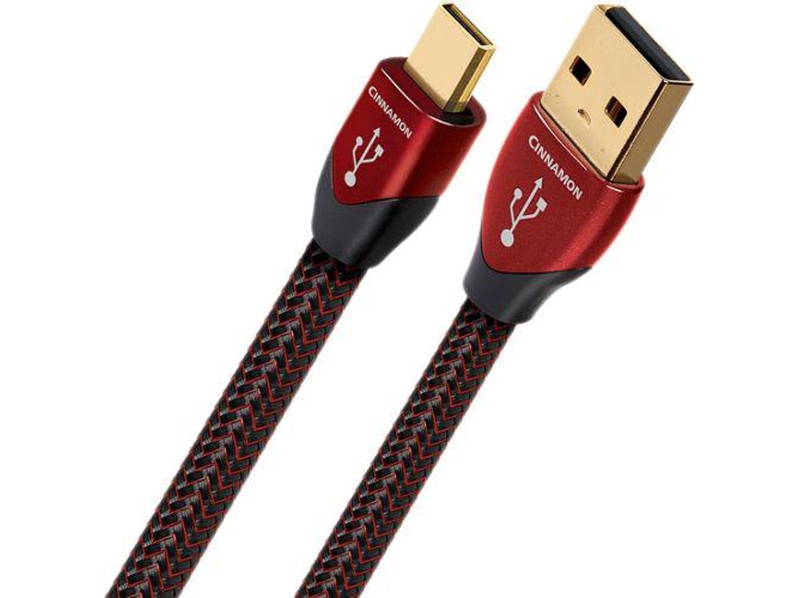 Audioquest 0.75M Cinnamon Micro-Usb Cabo Usb 0.75 M Usb 2.0 Usb a Micro-Usb B Preto
