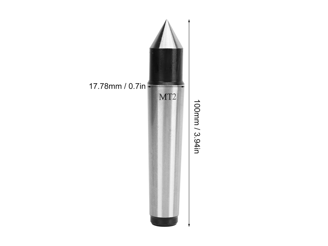 Laxiscreed Mt2 Half-notch Fixe De Centro Em Aço De Alta Resistência Para Precisão Elevada