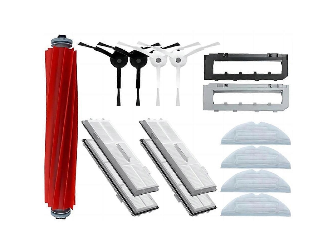 Peças De Reposição Para Aspirador De Pó Roborock S7 S70 S7max T7s T7s Plus: Filtro Hepa, Escova Principal, Pano De Limpeza E Acessórios.