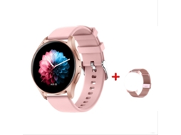 Relógio Inteligente SHAH ARPAN 230 Mah Bateria Grande Capacidade Rosa