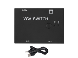 Divisor de Sinal Vga LAXISCREED 2 Entradas 1 Saída