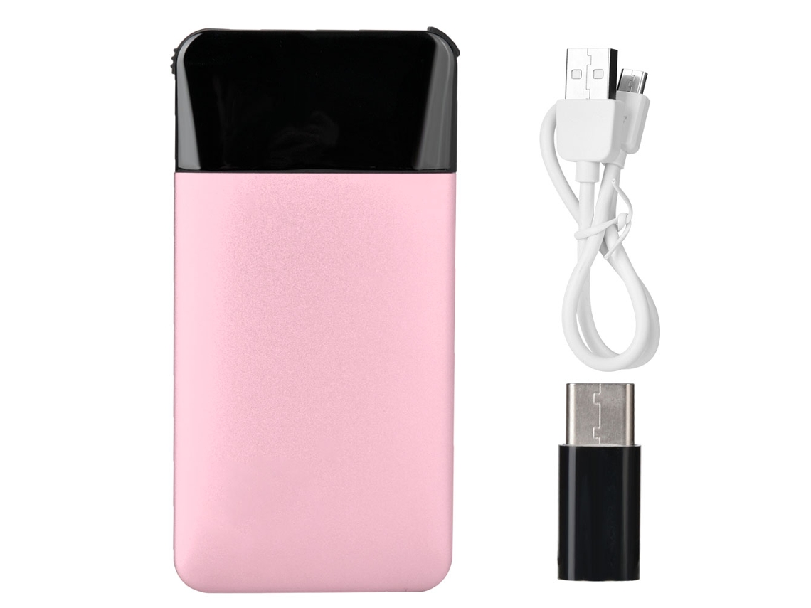 Bateria Portátil LAXISCREED 10000mah com Cabo Retrátil