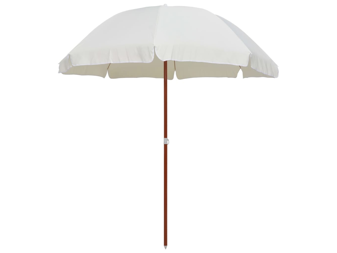 Garden Parasol, Garden Parasols Vidaxl Bege Tecido (240 Cm)