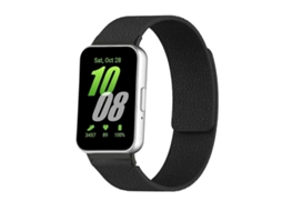 Pulseira De Silicone Magnética Macia Com Textura De Lichia Para Samsung Galaxy Fit3