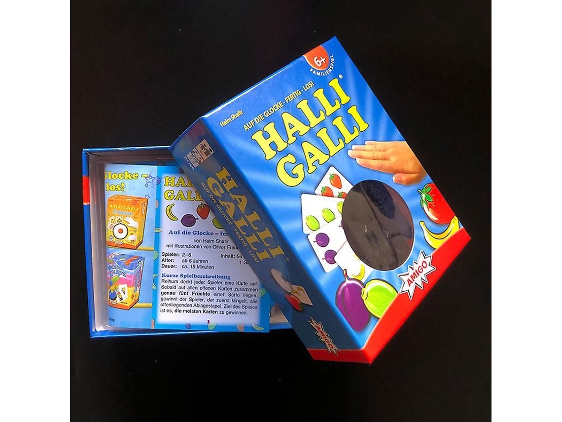 Jogo De Tabuleiro Halli Galli Em Inglês Completo, Jogo De Habilidade De Negociação Para Festas Em Família.