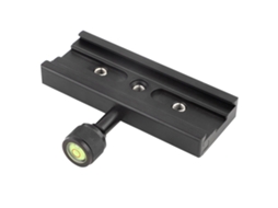 Black Qr 120 Clamp Adapter For Quick Release Plate 1/4" 3/8" For Arca Swiss Rss Tripod LAXISCREED
