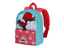 Spiderman Mochila Pré-escolar Joy Spidey, 290 X 40 X 240 Mm, Vermelho E Azul