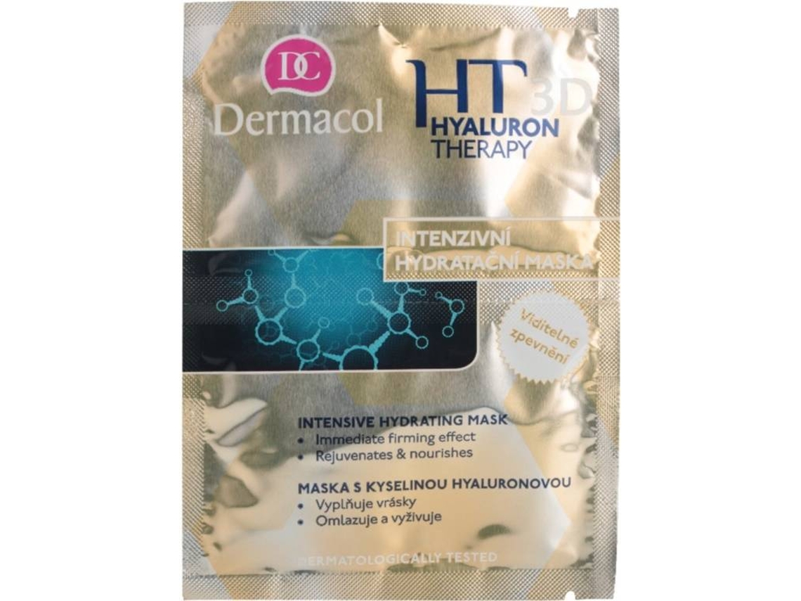 Máscara de Rosto DERMACOL Ht 3D Intense Hydrating Mask With Hyaluronic Acid (16g)