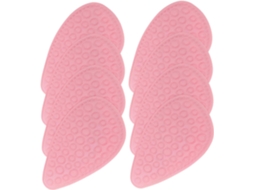 Sherchpry 4-pares De Palmilhas Femininas Reutilizáveis Para Calcanhar E Parte Frontal Do Pé, Antiderrapantes, Para