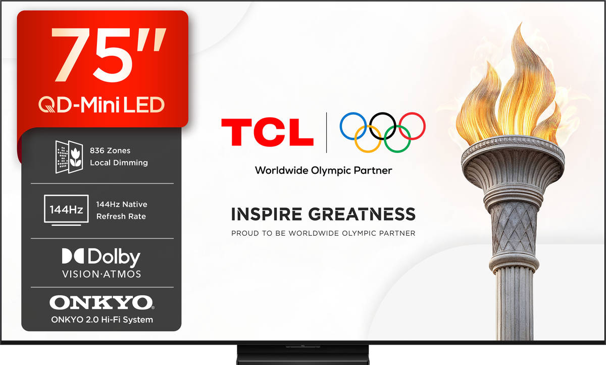 TV TCL 75A400U (QD MINI LED - 75'' - 191 cm - 4K Ultra HD - Smart TV)