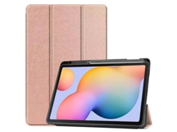 Capa Protetora Para Tablet Samsung S6 Lite 10.4/p610/p615, Cor Dourada. Tuotuo