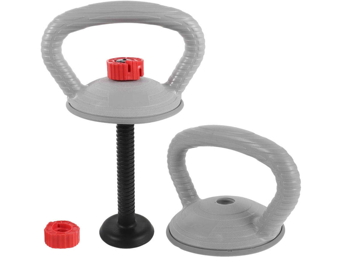 Adaptador Para Kettlebell E Halter Hemoton Com Porca, Base Estável